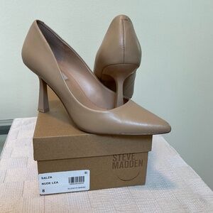 Steve Madden Salza Size 8 Color: Nude Lea